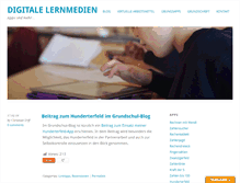 Tablet Screenshot of lernsoftware-mathematik.de